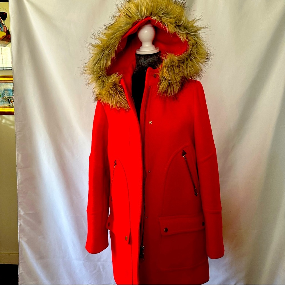 Stunning JCrew wool blend coat